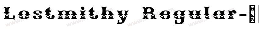 Lostmithy Regular字体转换
